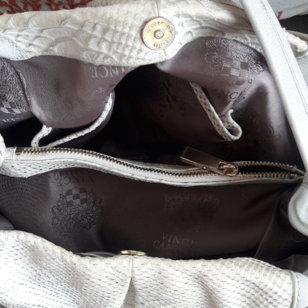 Vince Camuto Snakeskin Handbag - Picture 6 of 7